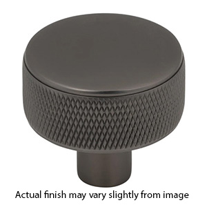 TK3230AG - Burnham -  1-1/4" Cabinet Knob - Ash Gray
