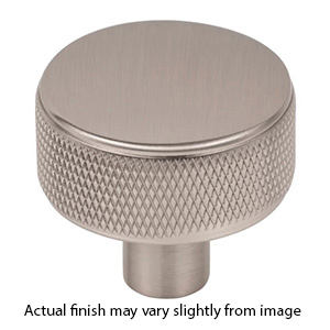 TK3230BSN - Burnham -  1-1/4" Cabinet Knob - Brushed Nickel