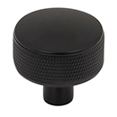 TK3230BLK - Burnham -  1-1/4" Cabinet Knob - Flat Black