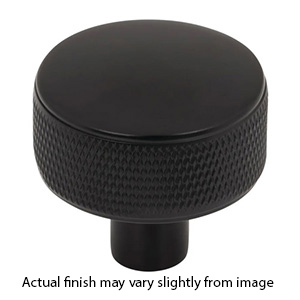 TK3230BLK - Burnham -  1-1/4" Cabinet Knob - Flat Black
