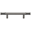 TK3232AG - Burnham - 3-3/4" cc Cabinet Pull - Ash Gray