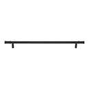 TK3237BLK - Burnham -  12" cc Cabinet Pull - Flat Black