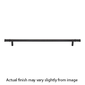 TK3237BLK - Burnham -  12" cc Cabinet Pull - Flat Black
