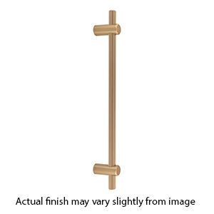 TK3258HB - Dempsey -  12" cc Appliance Pull - Honey Bronze