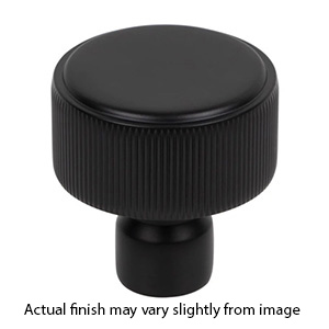 TK3250BLK - Dempsey -  1-1/4" Cabinet Knob - Flat Black