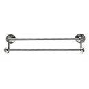 ED7BSNE - Ribbon & Reed - 18" Double Towel Bar - Satin Nickel