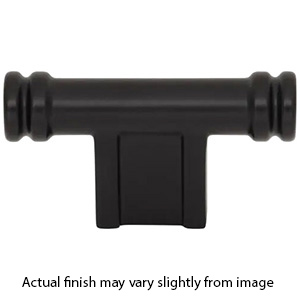 TK3380BLK - Newburn -  2-1/4" Cabinet Knob - Flat Black