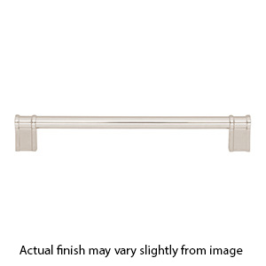TK3385PN - Newburn -  7-9/16" cc Cabinet Pull - Polished Nickel