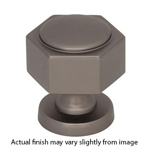 TK3320AG - Stanmore -  1-1/4" Cabinet Knob - Ash Gray