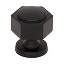 TK3320BLK - Stanmore -  1-1/4" Cabinet Knob - Flat Black