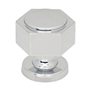 TK3320PC - Stanmore -  1-1/4" Cabinet Knob - Polished Chrome