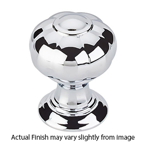 TK690 PC - Allington - 1.25" Cabinet Knob - Polished Chrome