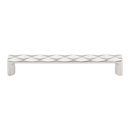 TK563PN - Quilted - 6.75" Cabinet Pull - Polished Nickel
