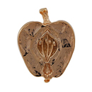 Fiori - Apple Knob - Polished Gold
