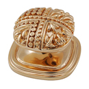 Medici - Large Rounded Square Knob - Polished Gold