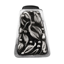 San Michele - Finger Cabinet Knob - Antique Silver